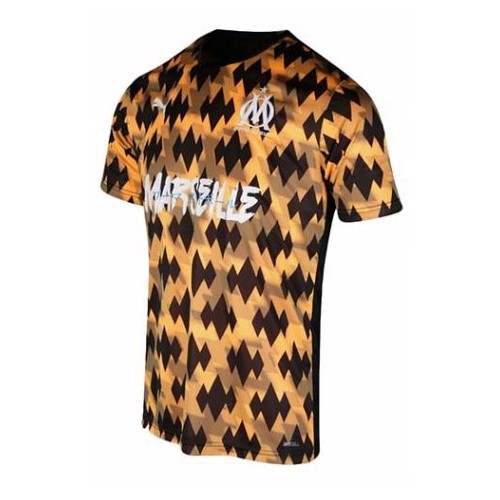Tailandia Replicas Camiseta Marsella Influence Black Orange